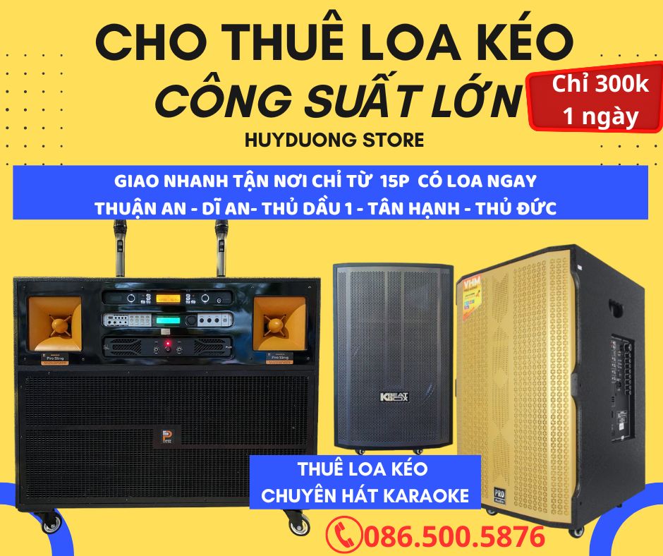 thuê loa kéo 